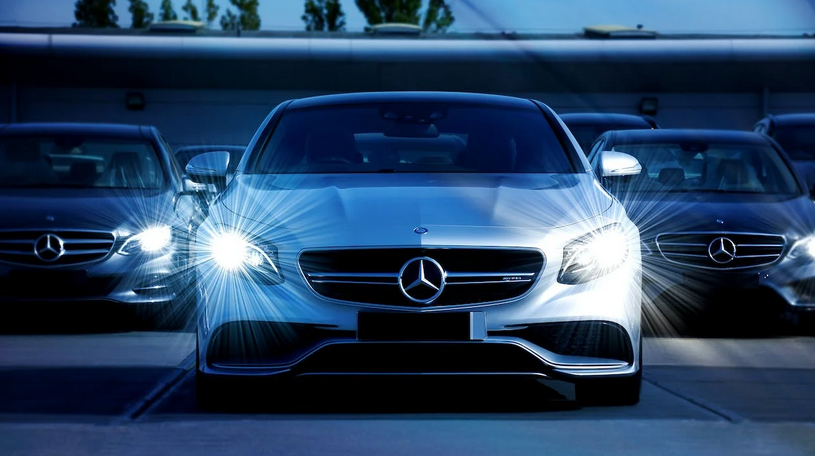 car lights