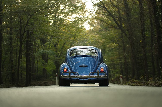 a classic car